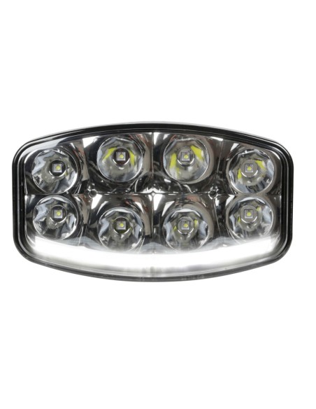 Proiettore supplementare Pluton Nix 18 Led con luce posizione 10 30V 64W