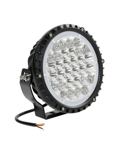 Faro ausiliario biluce 62 LED 10 30V 6000K impermeabile IP67 rotondo 195mm