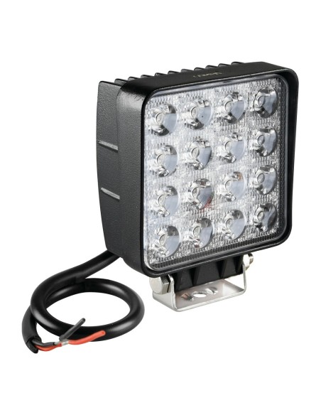 Faro ausiliario fendinebbia a 16 led 10 30V 48W bianco impermeabile