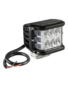 Faro ausiliario con luce trilaterale a 12 led 9 32V 36W bianco impermeabile