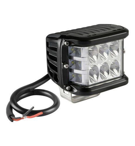 Faro ausiliario con luce trilaterale a 12 led 9 32V 36W bianco impermeabile