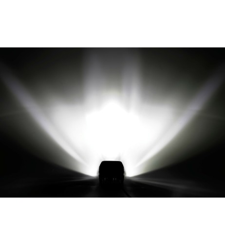 Faro ausiliario con luce trilaterale a 12 led 9 32V 36W bianco impermeabile