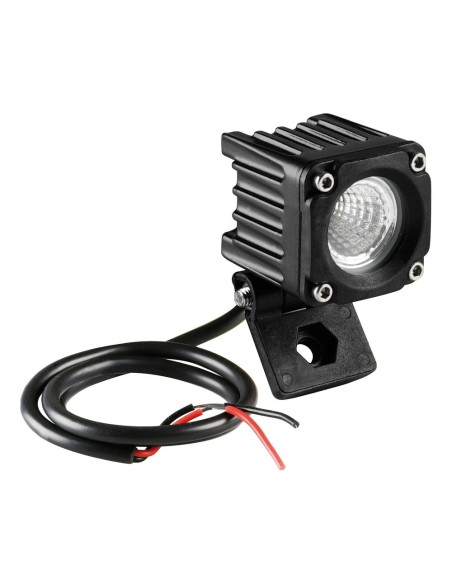 Faro ausiliario fendinebbia 1 Led 9 32V Bianco 10W impermeabile IP67