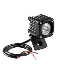 Faro ausiliario profondita 1 Led 9 32V Bianco 10W impermeabile IP67