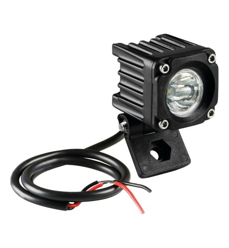 Faro ausiliario profondita 1 Led 9 32V Bianco 10W impermeabile IP67