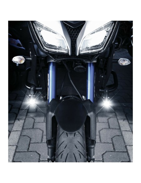 Faro ausiliario profondita 1 Led 9 32V Bianco 10W impermeabile IP67