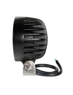 Faro ausiliario 8 LED 10 30V 6000K impermeabile IP67 ovale 142x120x66mm 2