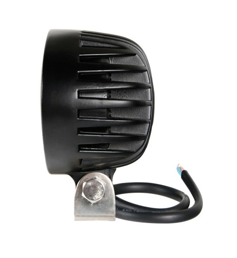 Faro ausiliario 8 LED 10 30V 6000K impermeabile IP67 ovale 142x120x66mm