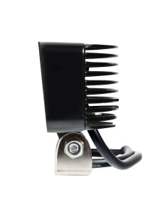 Faro ausiliario 6 LED 10 30V 6000K impermeabile IP67 rettangolare 111x95x56 2