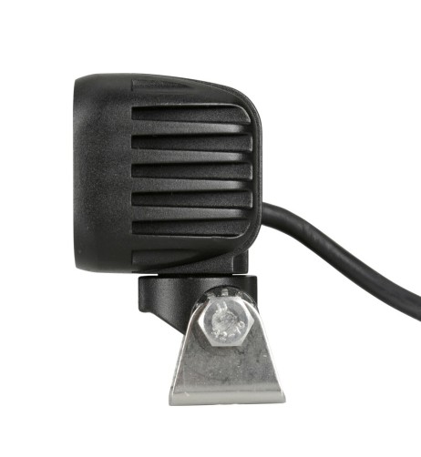 Faro ausiliario quadrato a 1 Led 10W 9 32V 900lm impermeabile omologato
