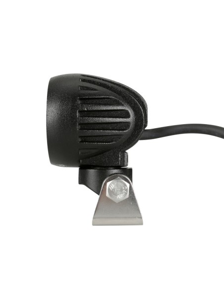 Faro ausiliario tondo a 1 Led 10W 9 32V 900lm impermeabile omologato
