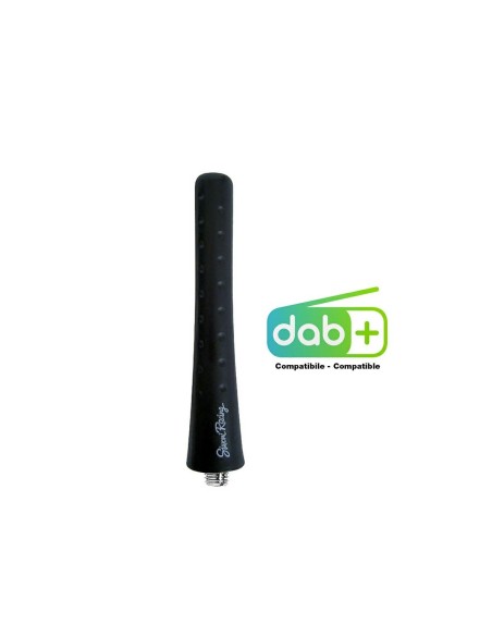 Antenna auto Simoni Racing RUBBER NERO 8cm