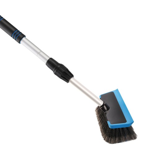 Set idrospazzola con manico telescopico 116 180cm con spatola tergivetro