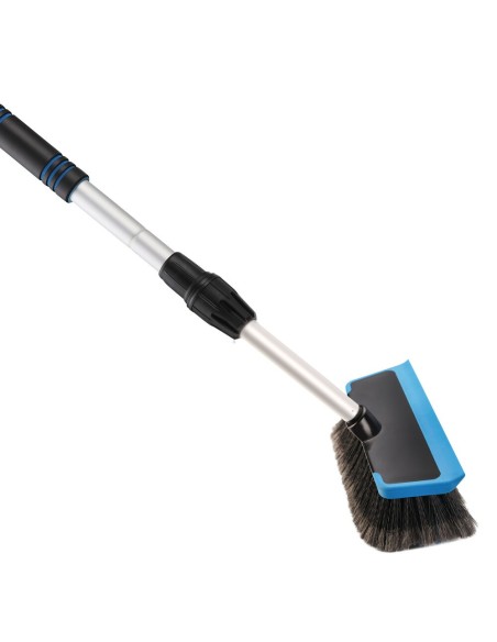 Set idrospazzola con manico telescopico 116 180cm con spatola tergivetro