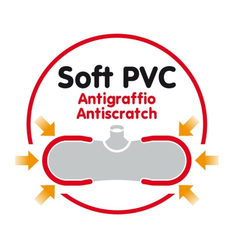 Idrospazzola 3 in 1 XL 36cm connettore standard