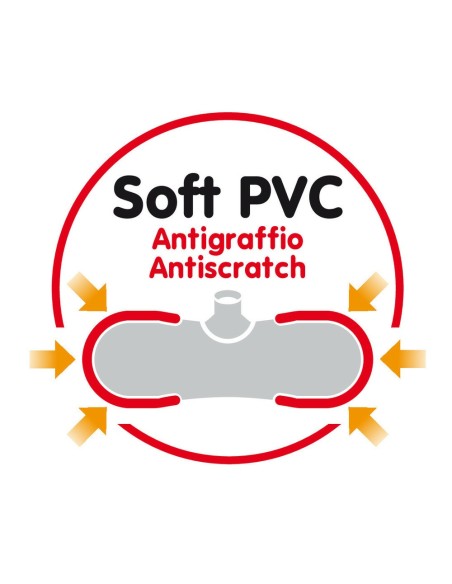 Idrospazzola 3 in 1 XL 36cm connettore standard