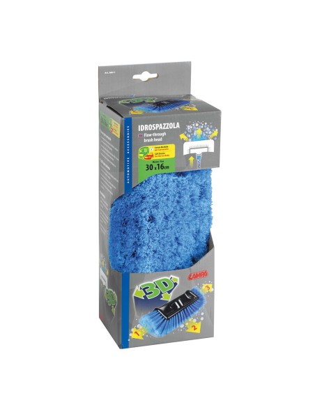 Idrospazzola 3D di ricambio con innesto a vite