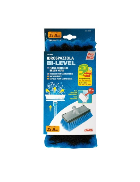 Idrospazzola Bi Level di ricambio con innesto a ghiera