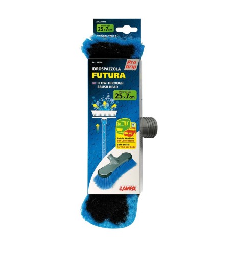 Idrospazzola Futura di ricambio con innesto a ghiera