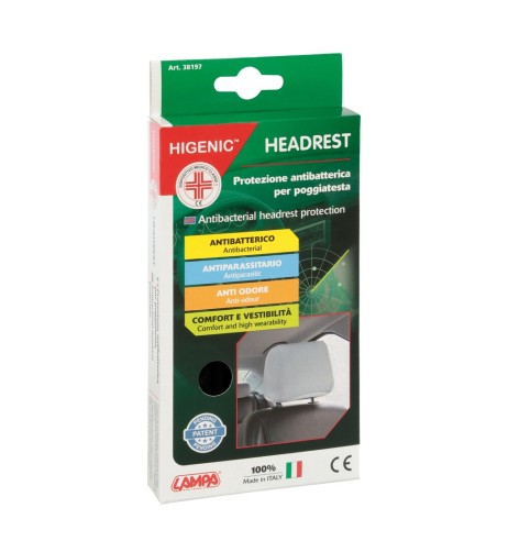 Protezione universale antibatterica Higenic per poggiatesta