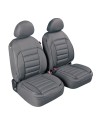 Coppia coprisedili fodere anteriori imbottiti con tasca posteriore GRIGIO