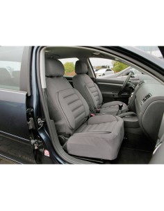 Coppia coprisedili fodere anteriori imbottiti con tasca posteriore GRIGIO 2