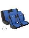 Set completo coprisedili universali Simoni Racing Daisy microfibra blu