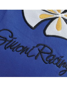 Set completo coprisedili universali Simoni Racing Daisy microfibra blu 2