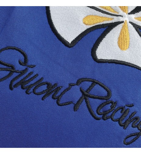 Set completo coprisedili universali Simoni Racing Daisy microfibra blu