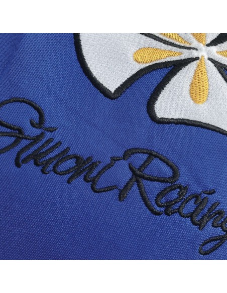 Set completo coprisedili universali Simoni Racing Daisy microfibra blu