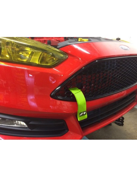 Cinghia di traino universale auto moto furgoni 26cm portata 3000kg GIALLO F