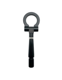 Gancio di traino universale alluminio nero Simoni Racing