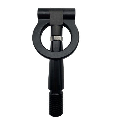 Gancio di traino universale alluminio nero Simoni Racing