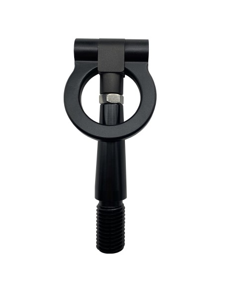 Gancio di traino universale alluminio nero Simoni Racing