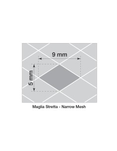 Griglia sportiva rete 100x30 maglia rombo 9x5mm Alluminio grigio 2