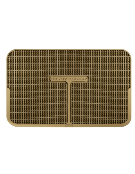 Tappetino tappeto auto in PVC Colore beige 47x30cm