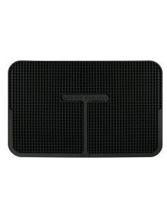 Tappetino tappeto auto in PVC Colore nero 47x30cm