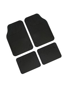 Set 4 tappeti universali in gomma inodore tagliabili