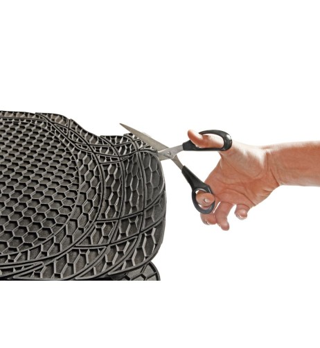 Set 4 tappeti universali in gomma inodore tagliabili