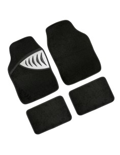 Set 4 pezzi tappetini universali auto in Moquette Exus