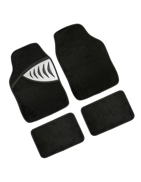 Set 4 pezzi tappetini universali auto in Moquette Exus