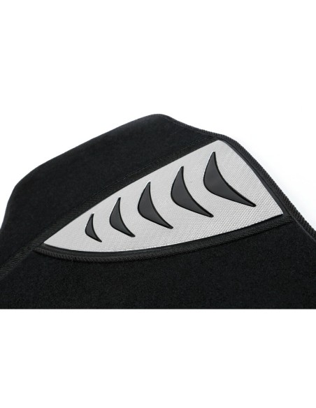 Set 4 pezzi tappetini universali auto in Moquette Exus