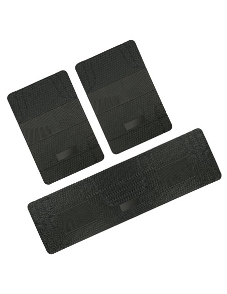 Set 3 pezzi tappetini universali tagliabili auto suv furgoni