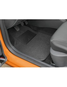 Set 4 pezzi tappetini universali auto in moquette Antracite 2