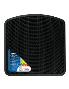 Tappetino universale in pvc colore nero 45x45cm