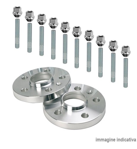 Kit 2 distanziali 12mm prigionieri e dadi conici 5x118 71 0mm 14x1 50 PD120