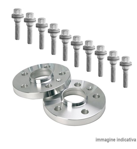 Kit 2 distanziali 16mm bulloni piatti 4x108 65 0mm 12x1 25 F71618