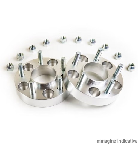 Kit 2 distanziali 30mm doppia bulloneria 4x100 54 0mm 12x1 25 D3048