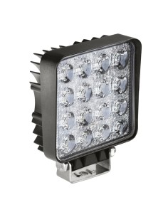 Faro ausiliario 16 led 9 32V 48W bianco impermeabile