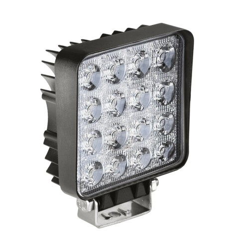 Faro ausiliario 16 led 9 32V 48W bianco impermeabile